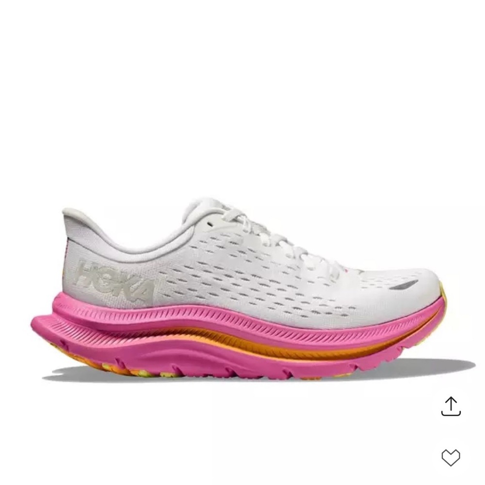 Hoka Women's Kawana White Nimbus Cloud Sneakers